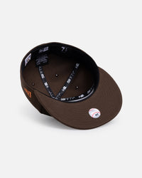 New Era Boston Red Sox 'Walnut' 59FIFTY Fitted Dark Brown