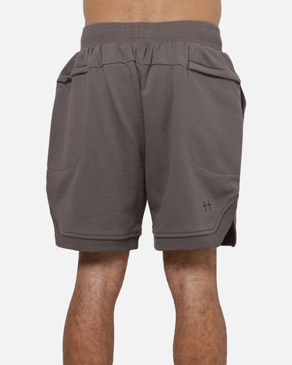 Saint Morta ATH-LTC Fleece Shorts Washed Charcoal
