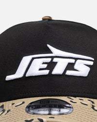 New Era New York Jetts "NFL 26 AU Two Tone" 9Forty A-Frame Snapback Black/Camo