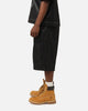 Loiter Motor PU Leather Shorts Black