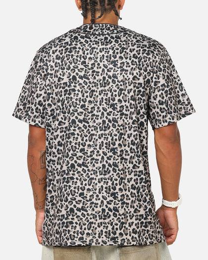 Majestic Athletic Los Angeles Dodgers Leopard Baseball Button Up Shirt Leopard