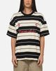 Carre Collective Stripe T-Shirt Black/Off White