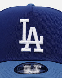 New Era Los Angeles Dodgers 'Sneaky Two-Tone' 9FORTY A-Frame Snapback Original Team Colours