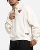 Mitchell & Ness New York Knicks Boxy Quarter Zip Crewneck Egret