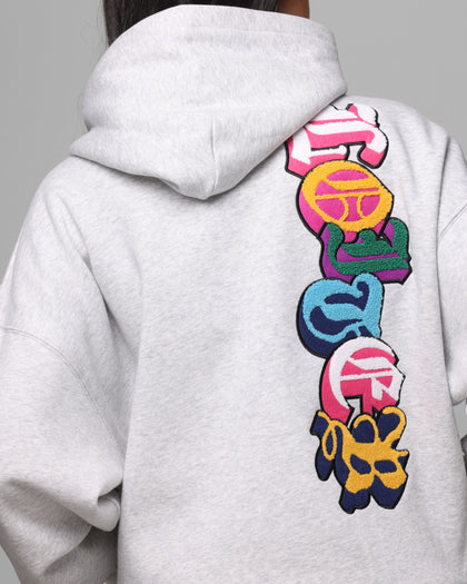 Loiter Chenille Premium Hoodie Grey Marle