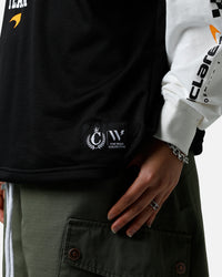 We Are The Wild Collective X Women's Mclaren 'Vegas Grad Prix 2024' Mesh Long Sleeve Jersey Black