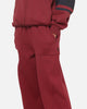 Carre Varsity Track Pants Burgundy