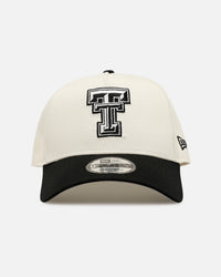 New Era Texas Tech Red Raiders 'Easy Chrome Black' 9FORTY A-Frame Snapback Chrome/Black