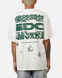 Culture Kings X EDC 2025 Vintage T-Shirt Off White