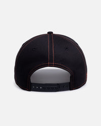 New Era Las Vegas Raiders 'Spider Web' 9FORTY A-Frame Snapback Black/Orange