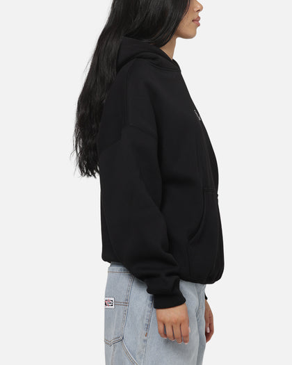 Carre Mini Script Hoodie Black