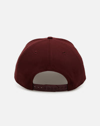 New Era Oakland Athletics 'Frosted Burgundy' 9FORTY A-Frame Snapback Burgundy