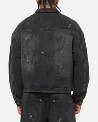 Saint Morta Halo Zip Jacket Smoke Black