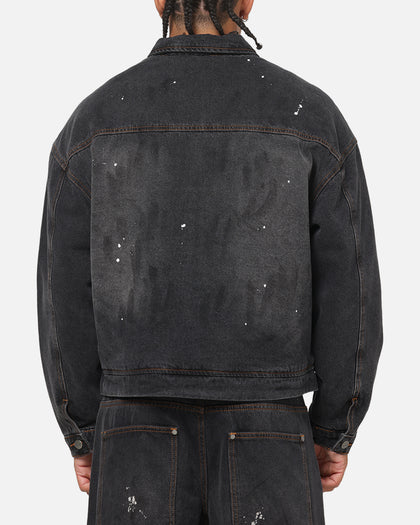 Saint Morta Halo Zip Jacket Smoke Black