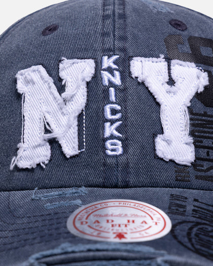 Mitchell & Ness Chicago Bulls 'Collegiate' Dad Fit Strapback Navy