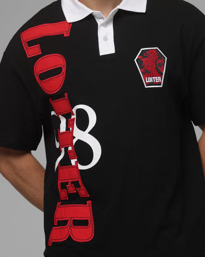 Loiter Cali Polo T-Shirt Black