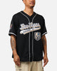 Pro Standard Las Vegas Golden Knights Mesh Button Up Jersey Black