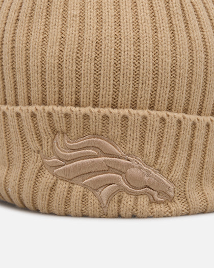 New Era Denver Broncos 'Color Pack' Beanie Tan