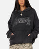 Mitchell & Ness Los Angeles Lakers Distressed Rhinestone Logo Hoodie Faded Black