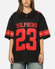 Bleacher Athletic Dolphins NRL Gridiron Mesh Jersey Official Team Color
