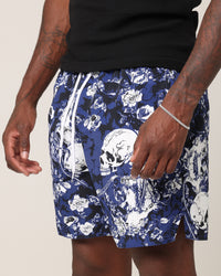 Saint Morta Undying Beach Shorts Navy/White