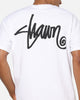 S Double Shawn Script T-Shirt White