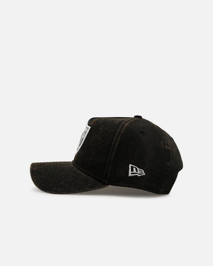 New Era Las Vegas Raiders 'Washed Metallic' 9FORTY A-Frame Snapback Official Team Colors