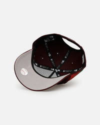 New Era New York Mets 'Frosted Burgundy' 9FORTY A-Frame Snapback Burgundy
