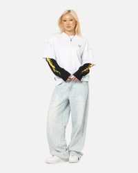 Saint Morta La Flame Long Sleeve T-Shirt White/Black