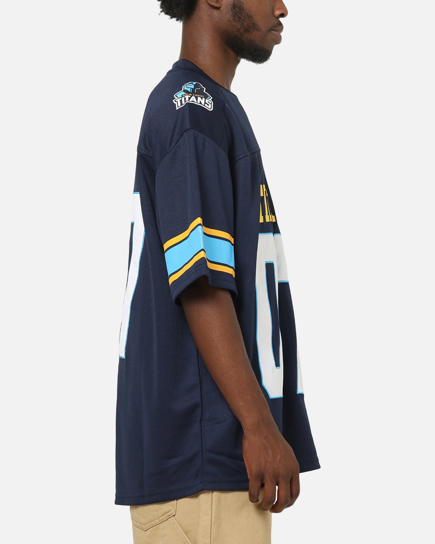 Bleacher Athletic Gold Coast Titans NRL Gridiron Mesh Jersey