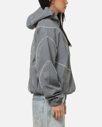 Mitchell & Ness Las Vegas Raiders Nylon Tracksuit Jacket Grey