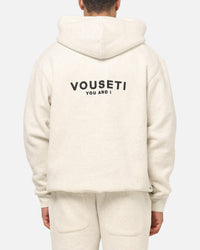 Vouseti The OG Hoodie White Marle