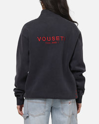 Vouseti The OG Quarter Zip Crewneck Navy