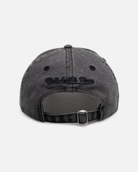 Mitchell & Ness Chicago Bulls 'Destroyed' Dad Fit Strapback Washed Black