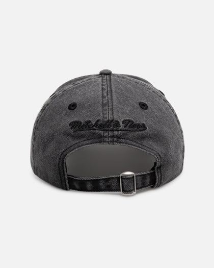 Mitchell & Ness Chicago Bulls 'Destroyed' Dad Fit Strapback Washed Black