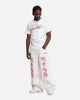 Ed Hardy Death Before Dishonour Jeans Off White