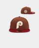 New Era Philadelphia Phillies 'Harvest' 59FIFTY Fitted Dark Brown