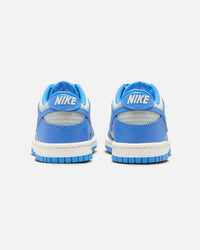 Nike Kids' Dunk Low (GS) Light Silver/Lt Photo Blue-Sail
