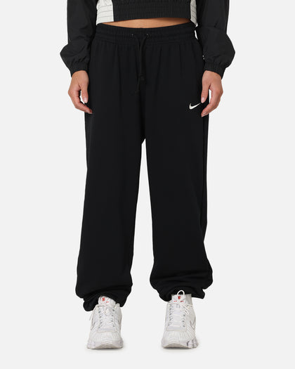 Nike Women's Sportswear Phoenix Fleece Oversized French Terry Sweatpants Black/Sail