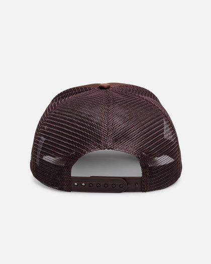 Carré Academy Trucker Snapback Brown