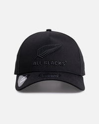 New Era New Zealand All Blacks 'TPU Badge' 9FORTY A-Frame Snapback Black