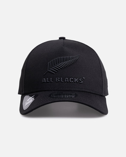 New Era New Zealand All Blacks 'TPU Badge' 9FORTY A-Frame Snapback Black