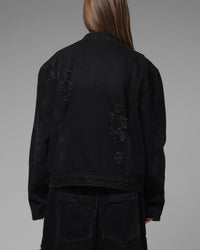 Loiter Thrasher Jacket Washed Black