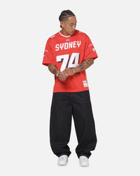 Mitchell & Ness Sydney Swans AFL 74 Jersey Red