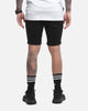 Saint Morta Thrashed Shorts Jet Black