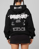 Loiter Rave Zip Hoodie Black