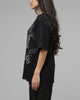 Loiter Cybercross T-Shirt Washed Black