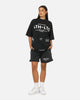 Saint Morta Athltc Sweat Shorts Washed Black