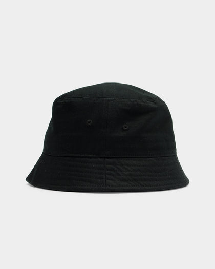 EN ES Plain Bucket Hat Black Black
