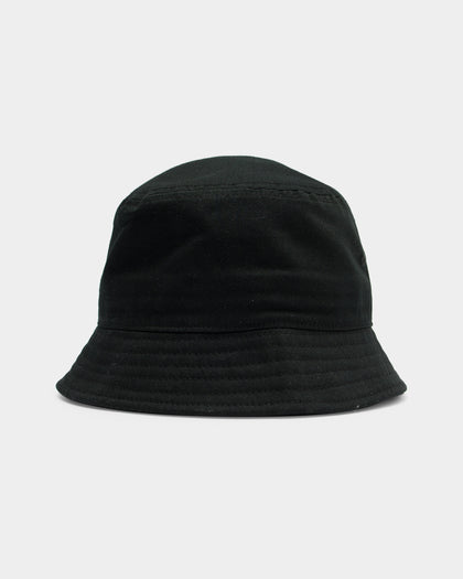 EN ES Plain Bucket Hat Black Black